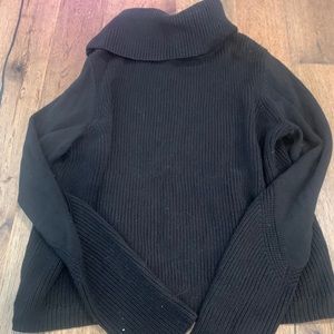 white house black market cowl neck sweater